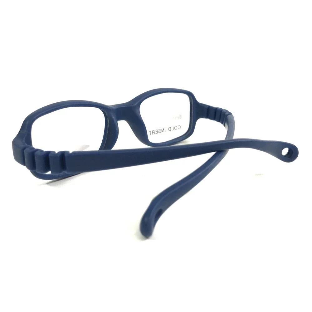 Dilli Dalli Kids Eyeglasses Frame TOOTSIE NAVY Blue Rubberized 39-15-115